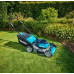 Купить Газонокосилка аккумуляторная Makita 18В+18В, 534мм, DC18RD, 5Агх4 (DLM530PT4).