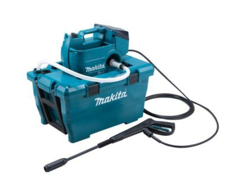 Купить Мойка высокого давления аккумуляторная Makita 18В+18В, 55 бар (DHW080ZK).