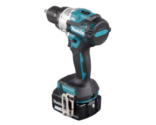 Купити Дриль-шуруповерт акумуляторна Makita LXT 18в, 5аг х 2 шт, dc18rc, Makpac (ddf486rtj).