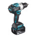 Купити Дриль-шуруповерт акумуляторна Makita LXT 18в, 5аг х 2 шт, dc18rc, Makpac (ddf486rtj).
