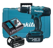 Дриль-шуруповерт акумуляторна Makita 3ач, 18в (DDF453RFE).