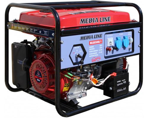Купить Генератор бензиновый Media Line MLG 6500Е/2