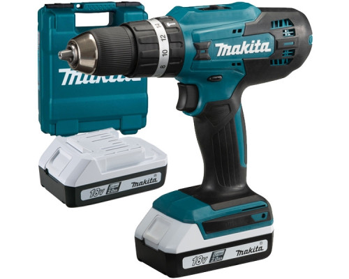 Купити Акумуляторна ударний дриль-шуруповерт Makita HP488DWAE
