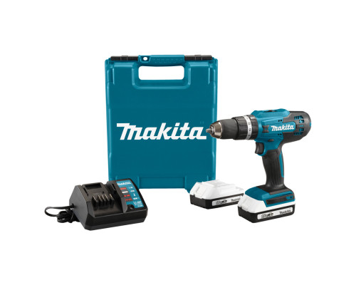 Купити Акумуляторна ударний дриль-шуруповерт Makita HP488DWAE