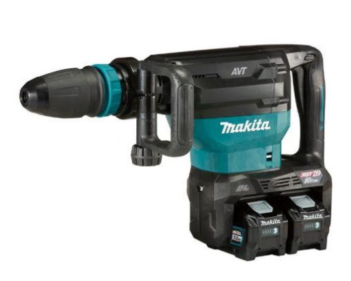 Купить Отбойный молоток аккумуляторный Makita XGT 40В+40В (HM002GZ03).