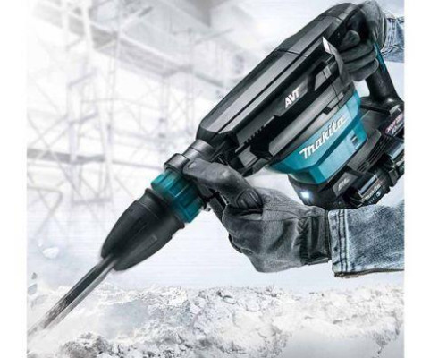 Купить Отбойный молоток аккумуляторный Makita XGT 40В+40В (HM002GZ03).