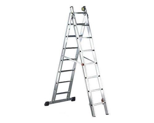 Купить Двухсекционная лестница SVELT NEW LUXE 2 - 8+9 STEPS SCNX2020