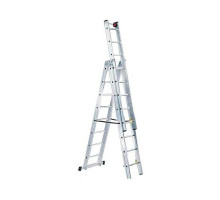 Трехсекционная лестница SVELT EURO E3 8R