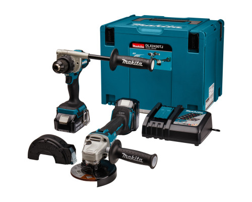 Купить Набор аккумуляторного инструмента Makita: болгарка DGA504Z + шуруповерт DDF486Z DLX2430TJ