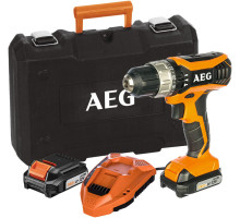 Аккумуляторная ударная дрель-шуруповерт AEG BSB12G3 Li-202C 4935451531
