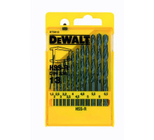 Набор сверл по металлу DeWALT HSS-R 1-10 мм (10 шт.) DT5911