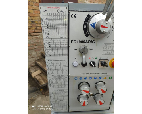 Купити Токарний верстат по металу Holzmann ED 1080ADIG