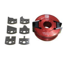 Головка ножевая профильная универсальная в комплекте Holzmann UNISET40