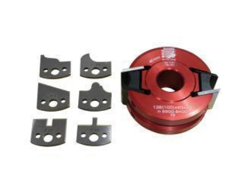 Купить Головка ножевая профильная универсальная в комплекте Holzmann UNISET40