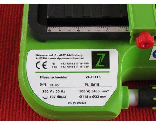 Купить Плиткорезный станок Zipper ZI-FS115