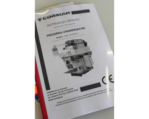Купити Універсальний фрезерний верстат CORMAK UWF 150 SERVO