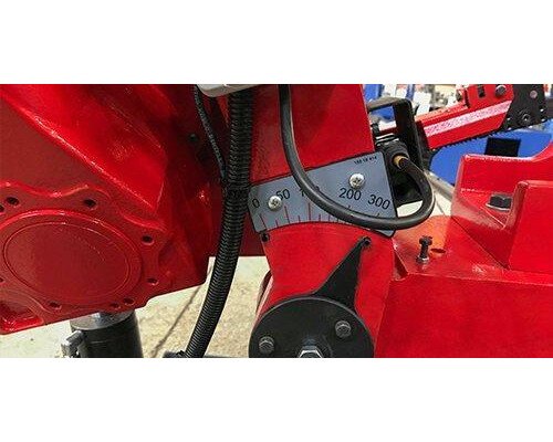Купить Полуавтоматическая ленточная пила по металлу Karmetal KSA 300x400