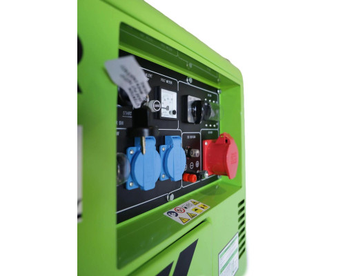 Купить Дизельный генератор Zipper ZI-STE7500DSH