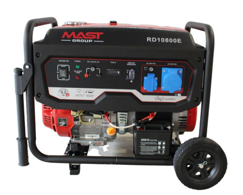 Купить Бензиновый генератор MAST GROUP RD10800E