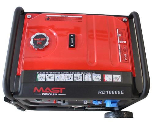 Купить Бензиновый генератор MAST GROUP RD10800E