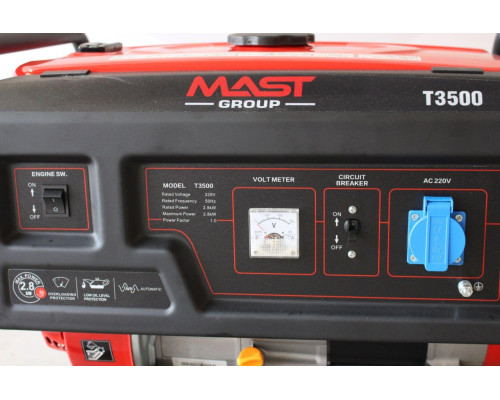 Купить Бензиновый генератор MAST GROUP Т3500