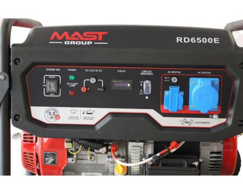 Купить Бензиновый генератор MAST GROUP RD6500E