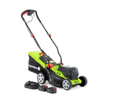 Газонокосилка аккумуляторная 2x20V 4garden AM3422S
