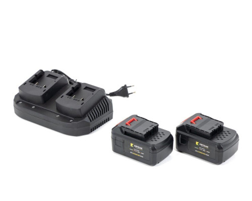 Купить Газонокосилка аккумуляторная 2x20V 4garden AM3422S