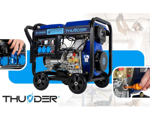 Купити Дизельний генератор THUNDER D-12000