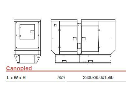 Купить Дизельный генератор 75 KVA PHS-YD-75