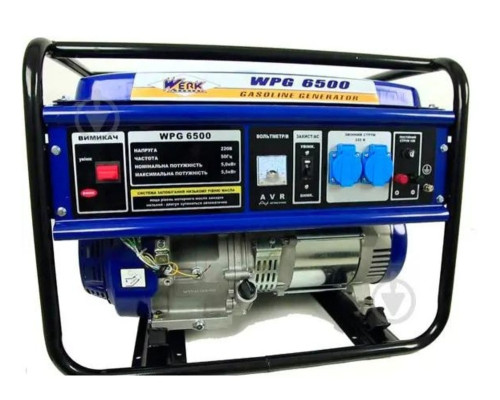 Купить Бензиновый генератор Werk WPG6500 5 кВт